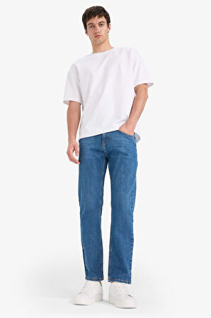 	Sergio Regular Fit Normal Kalıp Normal Bel Boru Paça Jean Pantolon