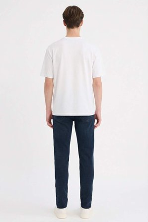 DeFacto Carlo Skinny Fit Normal Bel Ekstra Dar Paça Jean Pantolon B3620AX25AUNM83