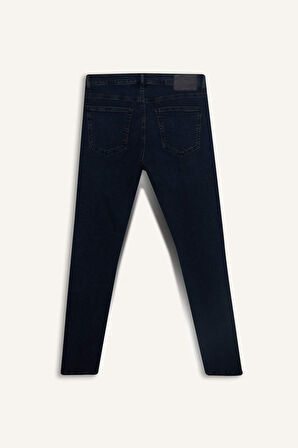 Carlo Skinny Fit Ekstra Dar Kalıp Normal Bel Ekstra Dar Paça Jean Pantolon