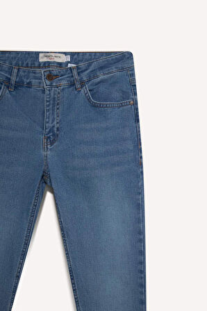 Pedro Slim Fit Dar Paça Jean Pantolon