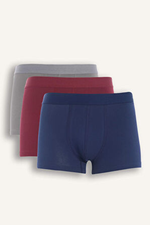 DeFacto Regular Fit 3'lü Boxer E7207AX25SMNV42