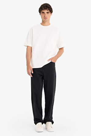 Baggy Fit Geniş Paça Jean Pantolon