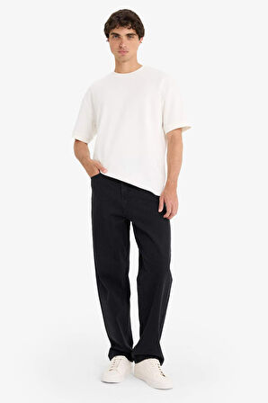 Baggy Fit Geniş Paça Jean Pantolon
