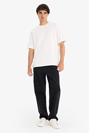 Baggy Fit Geniş Paça Jean Pantolon
