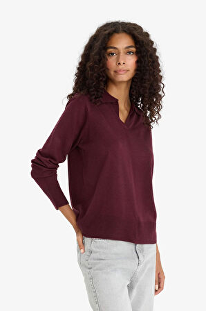 Regular Fit Polo Yaka Kazak