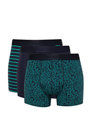 DeFacto Erkek Desenli 3'lü Boxer T4935AZ24AUNV135