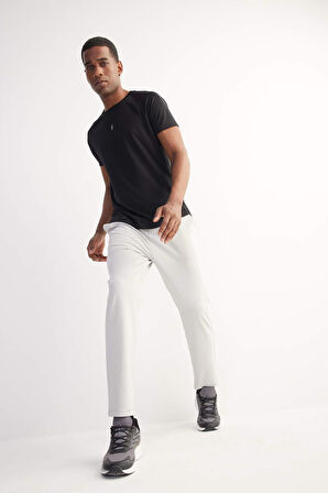 DeFactoFit Slim Fit Dar Kesim Standart Paça Multifonksiyonel Ultrastrech Sporcu Jogger D7238AX25SPGR91