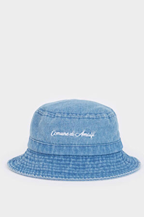 Kadın Nakışlı Bucket Şapka