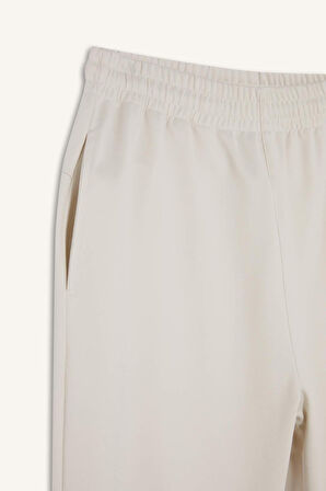 DeFactoFit Sporcu Jogger Eşofman Altı Standart Fit Basic Düz Cepli Beli Paçası Lastikli D3742AX24WNBG662