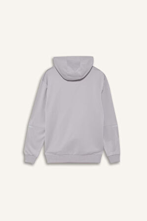 DeFactoFit Standart Fit Kapüşonlu Basic Düz Sporcu Sweatshirt D3736AX24WNGR523