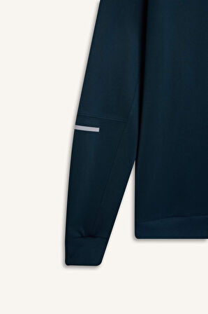 DeFactoFit Standart Fit Kapüşonlu Sporcu Sweatshirt D3736AX24WNBE821