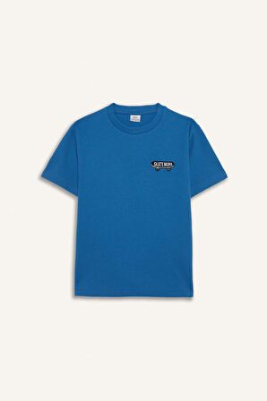 Erkek Çocuk Waffle Pijama Takımı Kısa Kollu Üst Beli Lastikli Şort