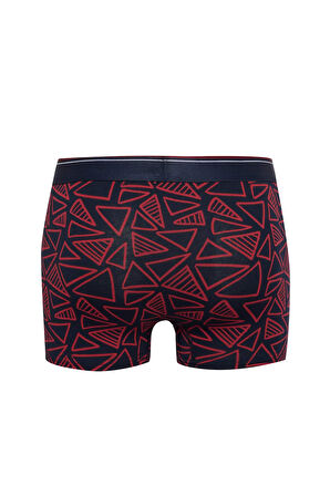 DeFacto Regular Fit Baskılı 3'lü Boxer C3270AX24CWNV135