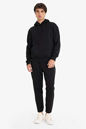 Regular Fit Beli Bağcıklı Jogger Eşofman Altı