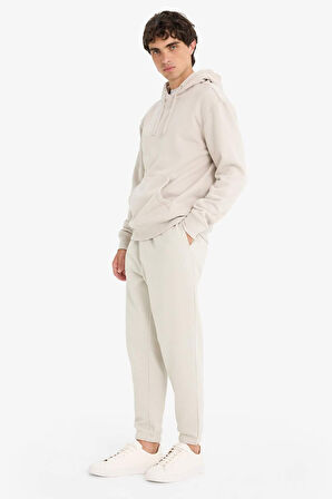 Regular Fit Beli Bağcıklı Jogger Eşofman Altı