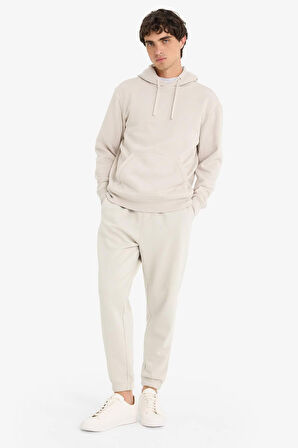 Regular Fit Beli Bağcıklı Jogger Eşofman Altı