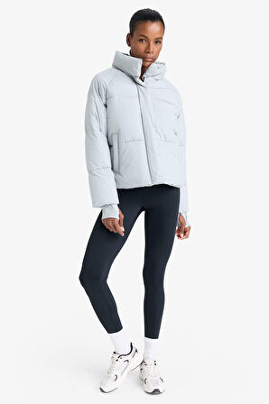 Defactofit Su Geçirmez Regular Fit Dik Yaka Reglan Kol Kışlık Şişme Mont