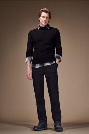 DeFacto Siyah Slim Fit Dar Kesim Balıkçı Yaka Basic Düz Triko Kazak R1124AZ25WNBK27