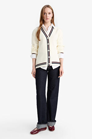 Regular Fit V Yaka Hırka