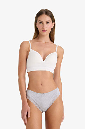 Dantel Detaylı Ribana 3'lü Brazilian Külot-Fall in Love