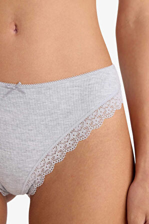 Dantel Detaylı Ribana 3'lü Brazilian Külot-Fall in Love