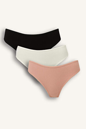 Ribana 3'lü Brazilian Külot Fall in Love