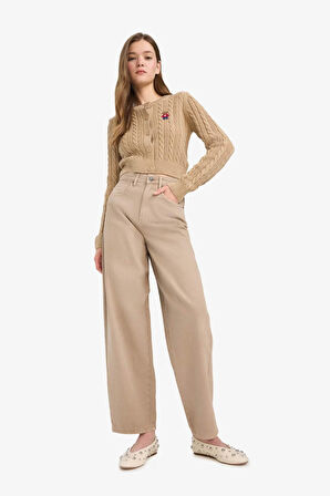 Coool Regular Fit Bisiklet Yaka Hırka