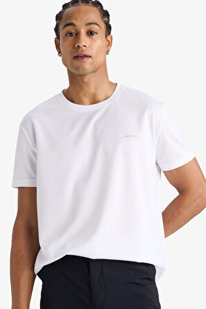 DeFactoFit Standart Fit Bisiklet Yaka Sporcu Kısa Kollu Tişört