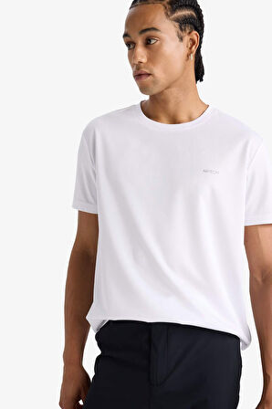 DeFactoFit Standart Fit Bisiklet Yaka Sporcu Kısa Kollu Tişört