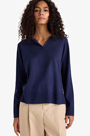 Regular Fit Polo Yaka Kazak