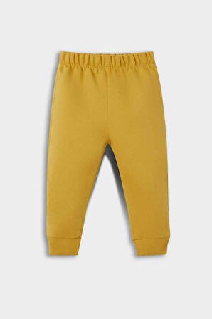 Erkek Bebek 2'li Takım Dinazor Baskılı Kısa Kollu Tişört Eşofman Altı 