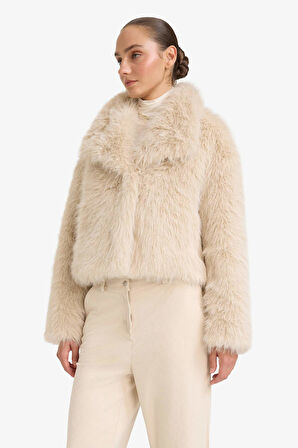 Regular Fit Suni Kürk Suni Kürk