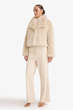 Regular Fit Suni Kürk Suni Kürk