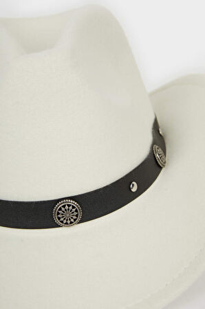 Kadın Pamuklu Bucket Şapka