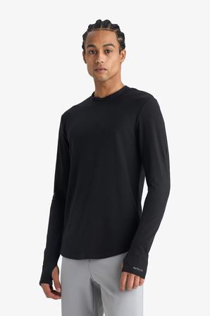 DeFacto Slim Fit Dar Kesim Dik Yaka Sporcu Uzun Kollu Body F2422AX25WNBK81