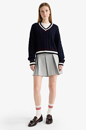 Coool Regular Fit V Yaka Kazak