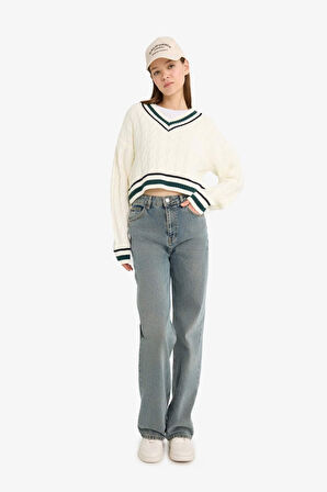 Coool Regular Fit V Yaka Kazak