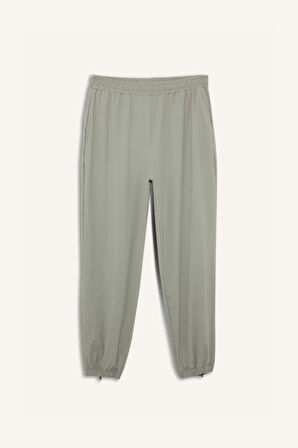 DeFactoFit Standart Fit Paçası Fermuarlı Jogger Premium Sporcu Pantolon