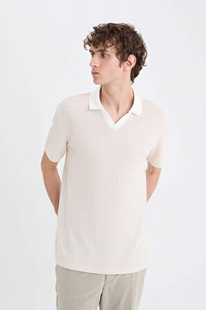 DeFacto Regular Fit Polo Yaka Kısa Kollu Tişört B6548AX25SMBG732