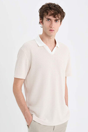 DeFacto Regular Fit Polo Yaka Kısa Kollu Tişört B6548AX25SMBG732