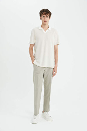DeFacto Regular Fit Polo Yaka Kısa Kollu Tişört B6548AX25SMBG732