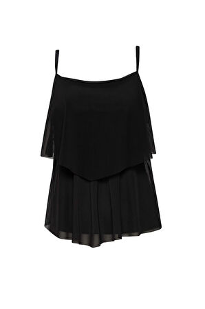 -Fall in Love Regular Fit Tül Tankini