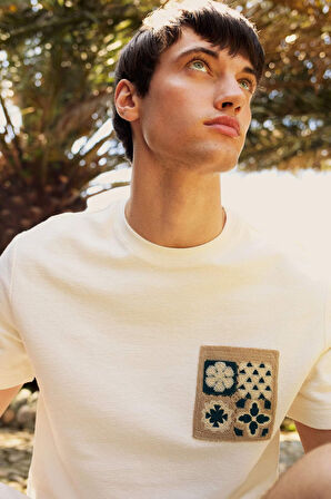 DeFacto %100 Pamuk Regular Fit Bisiklet Yaka Kısa Kollu Tişört E2252AX25SMER140