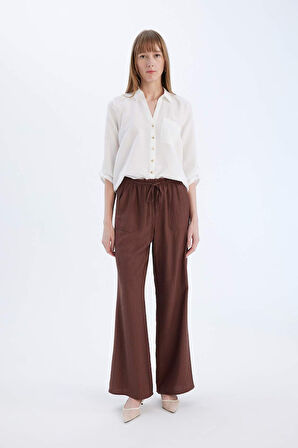 DeFacto Regular Fit Basic Düz Uzun Kollu Gömlek M9407AZ25SPWT16