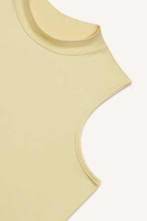 DeFacto Slim Fit Dar Kesim Yarım Balıkçı Yaka Atlet E4677AX25SPYL155