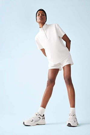 DeFactoFit Standart Fit Dik Yaka Sporcu Modal Kısa Kollu Tişört E2931AX25SMER218