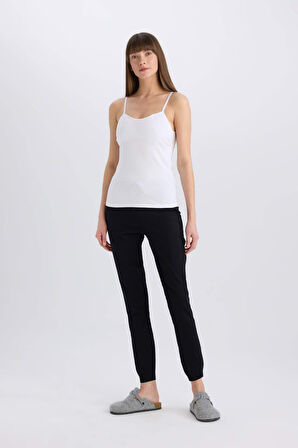 DeFacto İp Askılı Pedli Pamuklu Atlet-Fall in Love N6090AZ25SPWT34