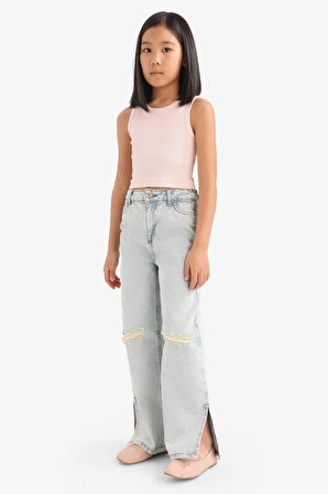 DeFacto Kız Çocuk Bisiklet Yaka Atlet D9097A825HSPN447