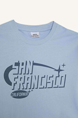 DeFacto Erkek Çocuk Bisiklet Yaka Baskılı Kısa Kollu Tişört E0076A825SMBE177