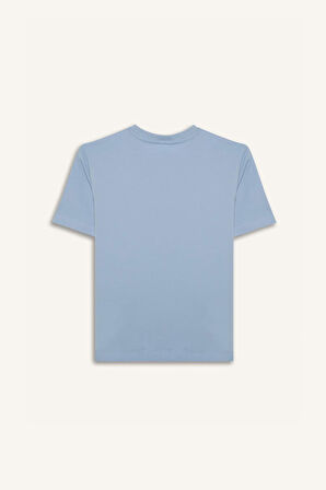 DeFacto Erkek Çocuk Bisiklet Yaka Baskılı Kısa Kollu Tişört E0076A825SMBE177